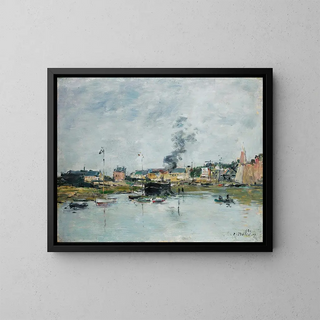 Eugne Boudin - Le Port De Trouville.webp
