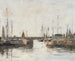 Le sas de Trouville - Eugène Boudin — visning af kunstværket