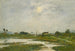 Les bords de la Touques under højvande - Eugène Boudin — visning af kunstværket