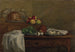 Naturmorte med det væltede æggebæger - Eugène Boudin — visning af kunstværket