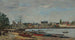 havn og by i Paimpol - Eugène Boudin — visning af kunstværket