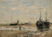 Rivage de Berck, lavvande - Eugène Boudin — visning af kunstværket