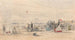 Strandscene Deauville - Eugène Boudin — visning af kunstværket
