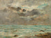 La Côte à Trouville - Eugène Boudin — visning af kunstværket