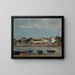 Le Port de Trouville - Eugène Boudin — indrammet kunstværk på væggen