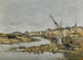 Trouville, havnen - Eugène Boudin — visning af kunstværket