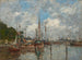 Et hjørne af havnen i Trouville - Eugène Boudin — visning af kunstværket