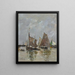 Trouville, l'appareillage des sardiniers - Eugène Boudin — indrammet kunstværk på væggen
