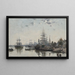Vue de Bordeaux depuis le Quai des Chartrons - Eugène Boudin — indrammet kunstværk på væggen