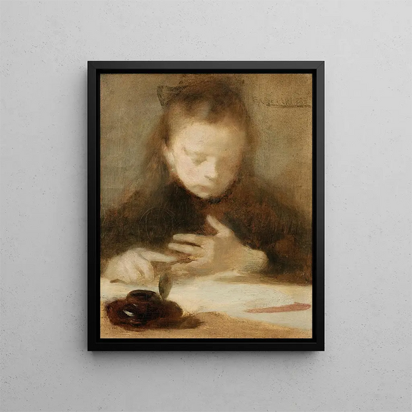 Eugne Carriere - The Addition.webp