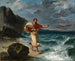 Démosthène på kysten - Eugène Delacroix — visning af kunstværket