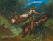 Hésiode og Muse - Eugène Delacroix — visning af kunstværket