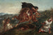 Le Combat - Eugène Delacroix — visning af kunstværket