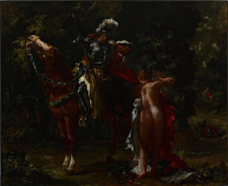 Marphise - Eugène Delacroix — visning af kunstværket