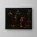 Marphise - Eugène Delacroix — indrammet kunstværk på væggen