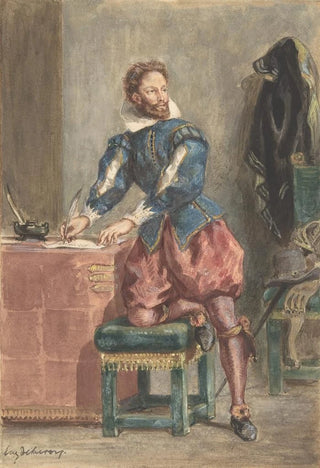 Eugne Delacroix - Mathurin Rgnier.webp