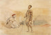 Marokkanske landskabsbilleder - Eugène Delacroix — visning af kunstværket