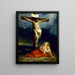 Sainte Marie-Madeleine au pied de la croix - Eugène Delacroix — indrammet kunstværk på væggen