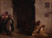 Rue à Meknès - Eugène Delacroix — visning af kunstværket