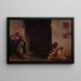 Rue à Meknès - Eugène Delacroix — indrammet kunstværk på væggen
