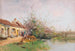 forårsdag ved bækkenet - Eugène Galien-Laloue — visning af kunstværket
