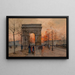 L'Arc de Triomphe Place de l'Étoile - Eugène Galien-Laloue — indrammet kunstværk på væggen