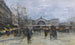La Gare de l'Est - Eugène Galien-Laloue — visning af kunstværket
