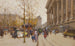 La Madeleine - Eugène Galien-Laloue — visning af kunstværket