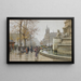 La fontaine du Palmier, place du Châtelet - Eugène Galien-Laloue — indrammet kunstværk på væggen