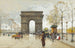 L'Arc de Triomphe - Eugène Galien-Laloue — visning af kunstværket
