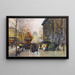 Le Marché aux Fleurs, La Madeleine - Eugène Galien-Laloue — indrammet kunstværk på væggen