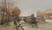 Le Quai de la Seine - Eugène Galien-Laloue — visning af kunstværket