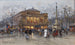Le Théâtre du Châtelet, Paris - Eugène Galien-Laloue — visning af kunstværket