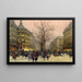 Les Grands Boulevards, Paris - Eugène Galien-Laloue — indrammet kunstværk på væggen