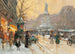 Paris Place de la République under regn - Eugène Galien-Laloue — visning af kunstværket