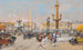 Place de la Concorde - Eugène Galien-Laloue — visning af kunstværket