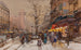 Porte Saint-Denis - Eugène Galien-Laloue — visning af kunstværket