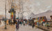 Quai Voltaire - Eugène Galien-Laloue — visning af kunstværket