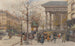 Vue animée de la Madeleine - Eugène Galien-Laloue — visning af kunstværket