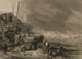 La plage - Eugène Isabey — visning af kunstværket