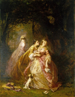 Eugne Isabey - The Letter.webp