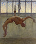 Gymnaste på ringe I - Eugène Jansson — visning af kunstværket