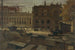 "La démolition du Palais de l'Industrie aux Champs-Élysées" - Eugène Trigoulet — visning af kunstværket