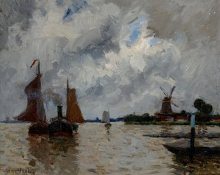 Dordrecht - Eugène Vail — visning af kunstværket