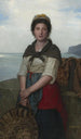 La pêcheuse - Eugénie Marie Salanson — visning af kunstværket