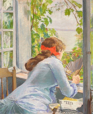 Eva Gonzals - Au bord de la mer Honfleur.webp