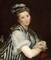 Fille aux cerises - Eva Gonzalès — visning af kunstværket
