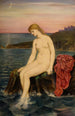 La petite sirène - Evelyn De Morgan — visning af kunstværket