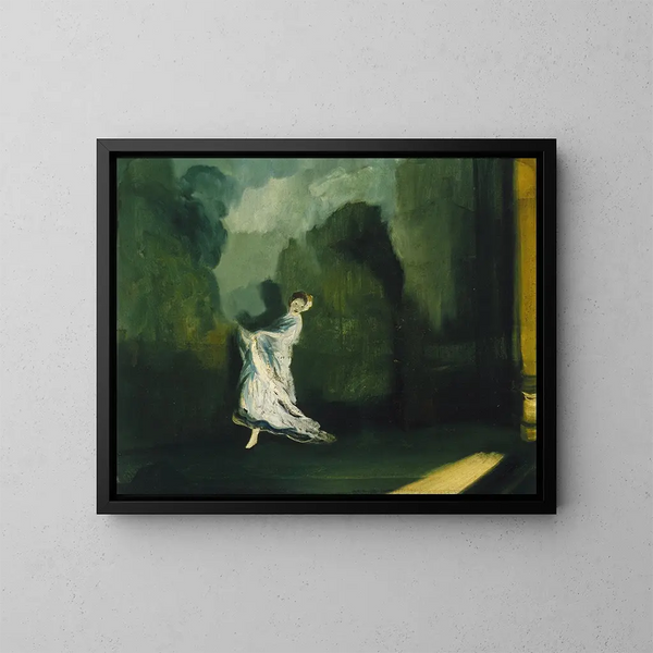 Union Square af Keith - Everett Shinn — indrammet kunstværk på væggen