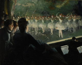 Le Ballet blanc - Everett Shinn — visning af kunstværket